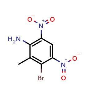 3-bromo-2-methyl-4,6-dinitrobenzenamine