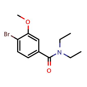 4-bromo-N,N-diethyl-3-methoxybenzamide