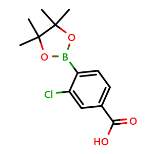 3-chloro-4-(4,4,5,5-tetramethyl-1,3,2-dioxaborolan-2-yl)benzoic acid