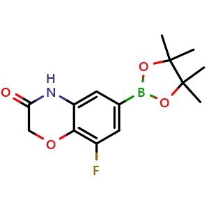 8-fluoro-6-(4,4,5,5-tetramethyl-1,3,2-dioxaborolan-2-yl)-2H-benzo[b][1,4]oxazin-3(4H)-one