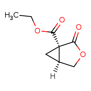 ethyl (1R,5S)-2-oxo-3-oxabicyclo[3.1.0]hexane-1-carboxylate