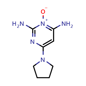 2,6-Diamino-4-(pyrrolidin-1-yl)pyrimidine 1-oxide
