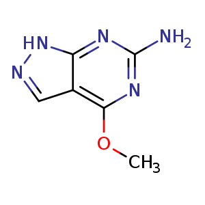 4-methoxy-1H-pyrazolo[3,4-d]pyrimidin-6-amine