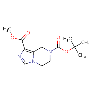 O7-tert-butyl O1-methyl 6,8-dihydro-5H-imidazo[1,5-a]pyrazine-1,7-dicarboxylate
