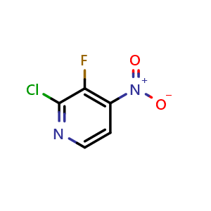 2-chloro-3-fluoro-4-nitro-pyridine