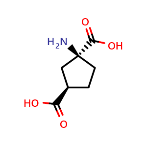 (1S,3R)-1-aminocyclopentane-1,3-dicarboxylic acid