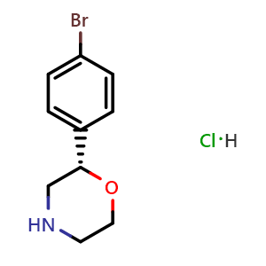 (2S)-2-(4-bromophenyl)morpholine hydrochloride