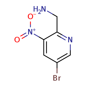 (5-bromo-3-nitro-2-pyridyl)methanamine
