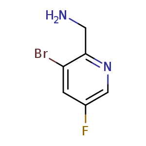 (3-bromo-5-fluoro-2-pyridyl)methanamine