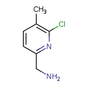 (6-chloro-5-methyl-2-pyridyl)methanamine