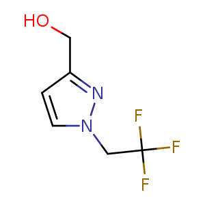 [1-(2,2,2-trifluoroethyl)pyrazol-3-yl]methanol
