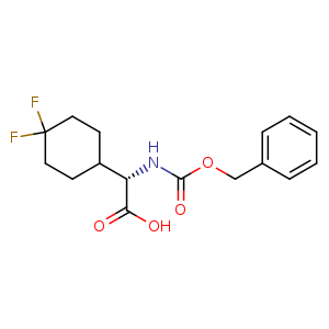 (2S)-2-(benzyloxycarbonylamino)-2-(4,4-difluorocyclohexyl)acetic acid