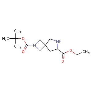 O2-tert-butyl O6-ethyl 2,7-diazaspiro[3.4]octane-2,6-dicarboxylate