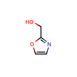 Chemical structure of 1,3-oxazol-2-ylmethanol , CAS 130551-92-7, AChemBlock U132772