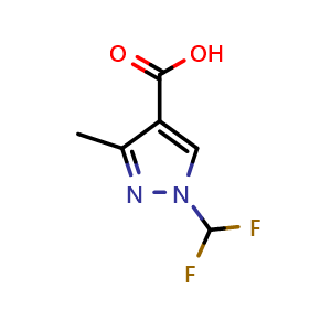 1-(difluoromethyl)-3-methyl-pyrazole-4-carboxylic acid