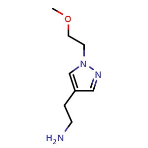 2-[1-(2-methoxyethyl)pyrazol-4-yl]ethanamine