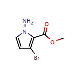methyl 1-amino-3-bromo-1H-pyrrole-2-carboxylate