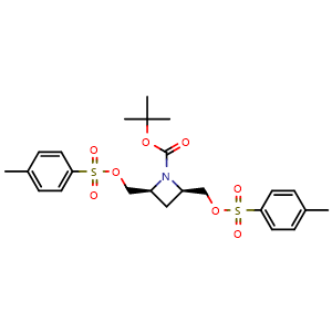tert-butyl cis-2,4-bis(p-tolylsulfonyloxymethyl)azetidine-1-carboxylate