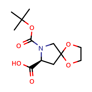 (8S)-7-tert-butoxycarbonyl-1,4-dioxa-7-azaspiro[4.4]nonane-8-carboxylic acid
