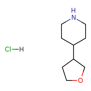 4-(oxolan-3-yl)piperidine hydrochloride