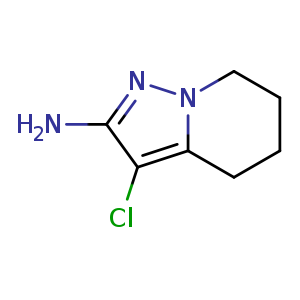 3-chloro-4,5,6,7-tetrahydropyrazolo[1,5-a]pyridin-2-amine