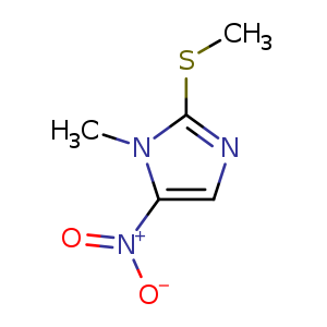 1-methyl-2-(methylsulfanyl)-5-nitro-1H-imidazole