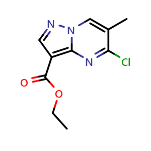 ethyl 5-chloro-6-methyl-pyrazolo[1,5-a]pyrimidine-3-carboxylate