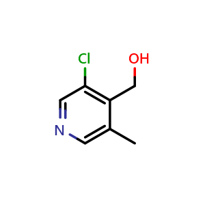 Chemical structure of (3-chloro-5-methyl-4-pyridyl)methanol , CAS 1783539-89-8, AChemBlock U133220