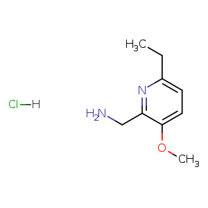 (6-ethyl-3-methoxy-2-pyridyl)methanamine hydrochloride