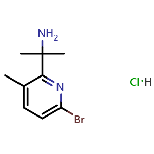 2-(6-bromo-3-methyl-2-pyridyl)propan-2-amine hydrochloride