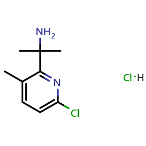 2-(6-chloro-3-methyl-2-pyridyl)propan-2-amine hydrochloride
