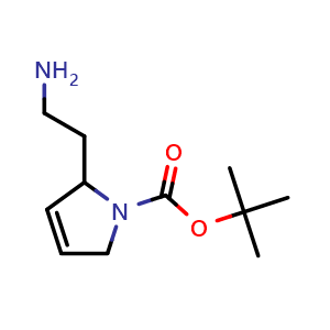 tert-butyl 2-(2-aminoethyl)-2,5-dihydropyrrole-1-carboxylate
