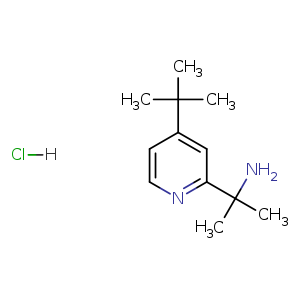 2-(4-tert-butyl-2-pyridyl)propan-2-amine hydrochloride