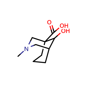 9-hydroxy-3-methyl-3-azabicyclo[3.3.1]nonane-1-carboxylic acid