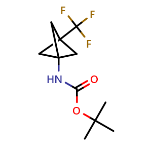 tert-butyl N-[3-(trifluoromethyl)-1-bicyclo[1.1.1]pentanyl]carbamate
