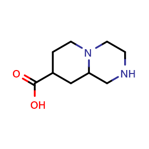 2,3,4,6,7,8,9,9a-octahydro-1H-pyrido[1,2-a]pyrazine-8-carboxylic acid