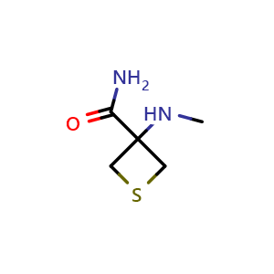 3-(methylamino)thietane-3-carboxamide