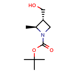 tert-butyl (2S,3R)-3-(hydroxymethyl)-2-methyl-azetidine-1-carboxylate