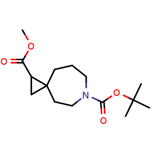 O7-tert-butyl O2-methyl 7-azaspiro[2.6]nonane-2,7-dicarboxylate