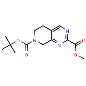 O7-tert-butyl O2-methyl 6,8-dihydro-5H-pyrido[3,4-d]pyrimidine-2,7-dicarboxylate