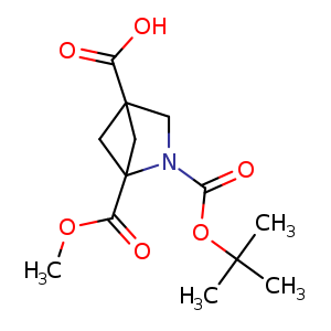 2-tert-butoxycarbonyl-1-methoxycarbonyl-2-azabicyclo[2.1.1]hexane-4-carboxylic acid