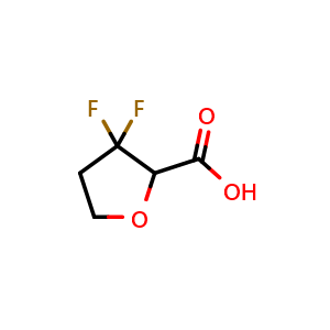 3,3-difluorooxolane-2-carboxylic acid