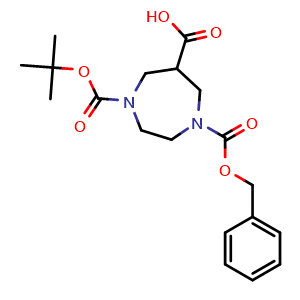 1-benzyloxycarbonyl-4-tert-butoxycarbonyl-1,4-diazepane-6-carboxylic acid