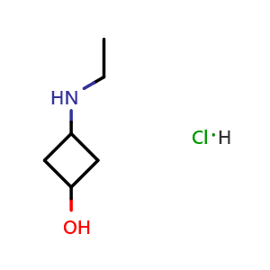 3-(ethylamino)cyclobutanol hydrochloride