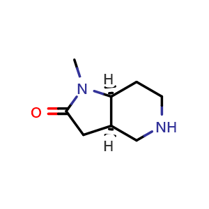 (3aR,7aS)-1-methyl-3a,4,5,6,7,7a-hexahydro-3H-pyrrolo[3,2-c]pyridin-2-one