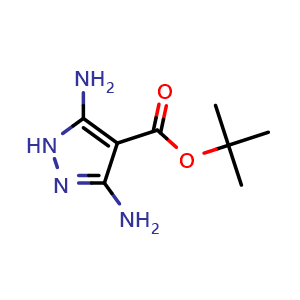 tert-butyl 3,5-diamino-1H-pyrazole-4-carboxylate