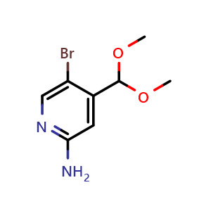 5-bromo-4-(dimethoxymethyl)pyridin-2-amine