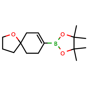 4,4,5,5-tetramethyl-2-(1-oxaspiro[4.5]dec-7-en-8-yl)-1,3,2-dioxaborolane