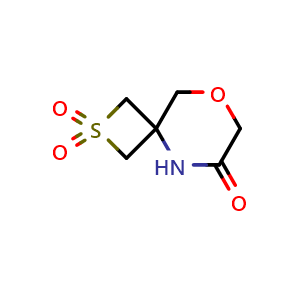8-Oxa-2-thia-5-azaspiro[3.5]nonan-6-one, 2,2-dioxide 97% | CAS 