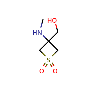 [3-(methylamino)-1,1-dioxo-thietan-3-yl]methanol